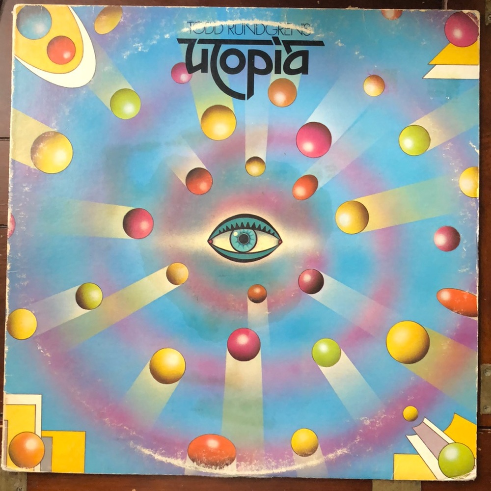 Todd Rundgren Utopia Vinyl Lp '74